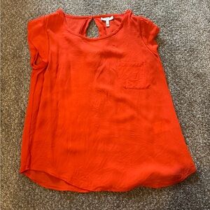 Elegant Scarlet Blouse